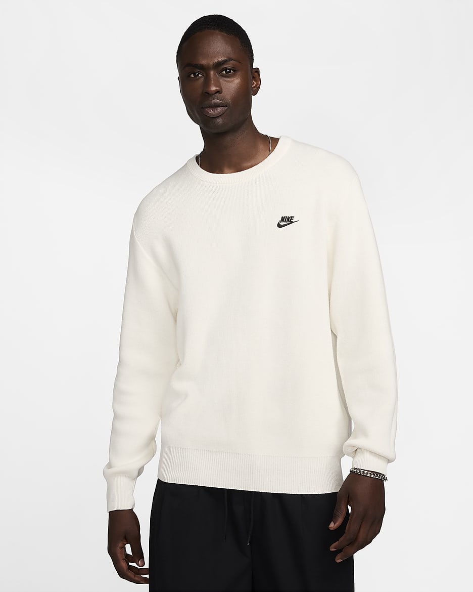 Nike Club Men s Crew Neck Jumper